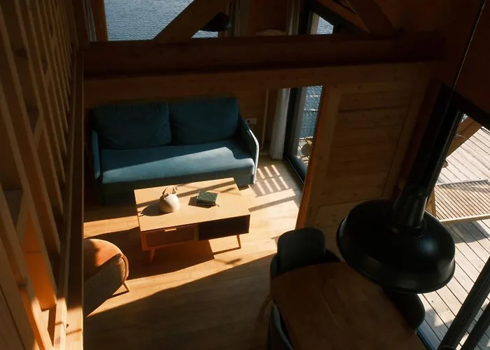 Campingplatz Flottante Avec Terrasse Pour 4 Pers. A - Api-1-52-1739 *